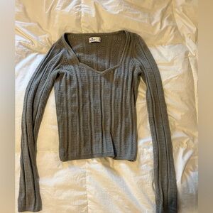 Women’s green hollister sweater